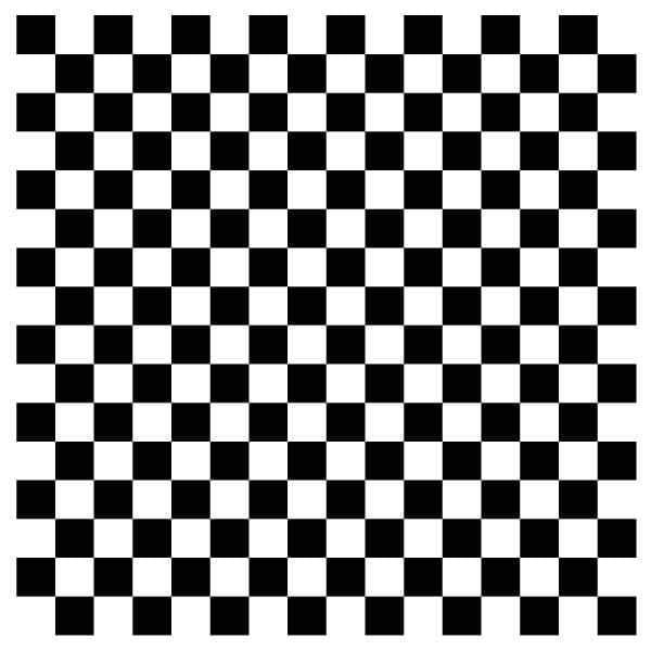 Black and white tiles pattern