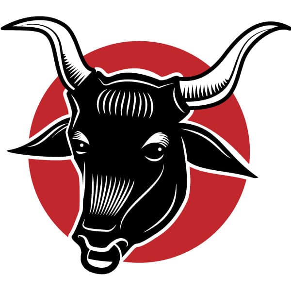 Bull head logotype